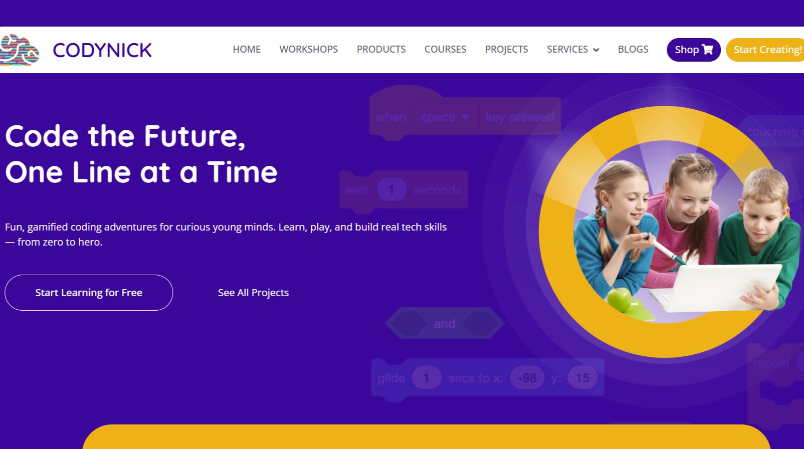 CodyNick education gadgets and students